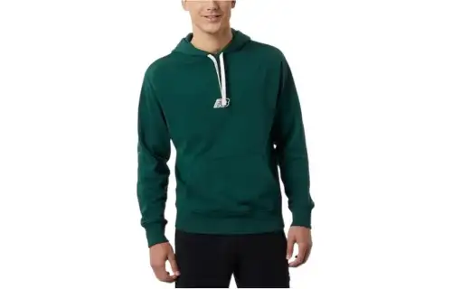New Balance Sweatshirts Men's Green Hooded Moderate Regular