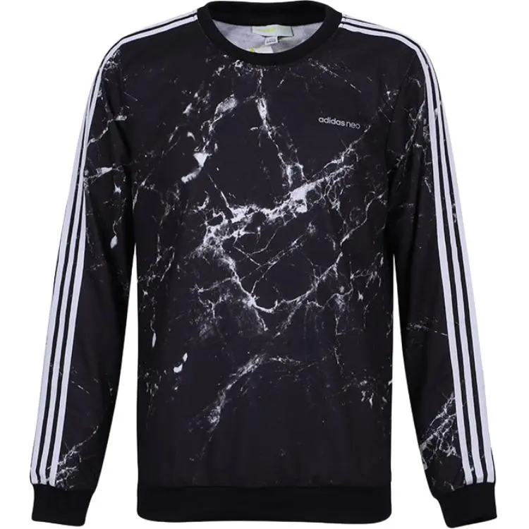 Adidas Sweatshirts Men's Black Crew Neck Moderate Other