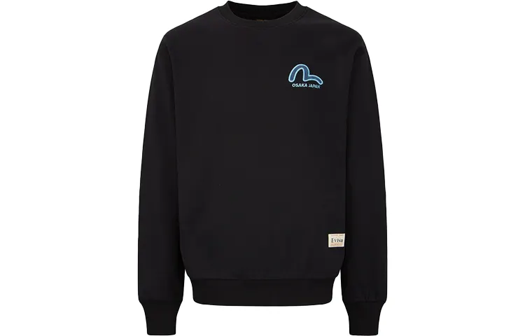 EVISU Sweatshirts Men's Crew Neck Moderate Regular