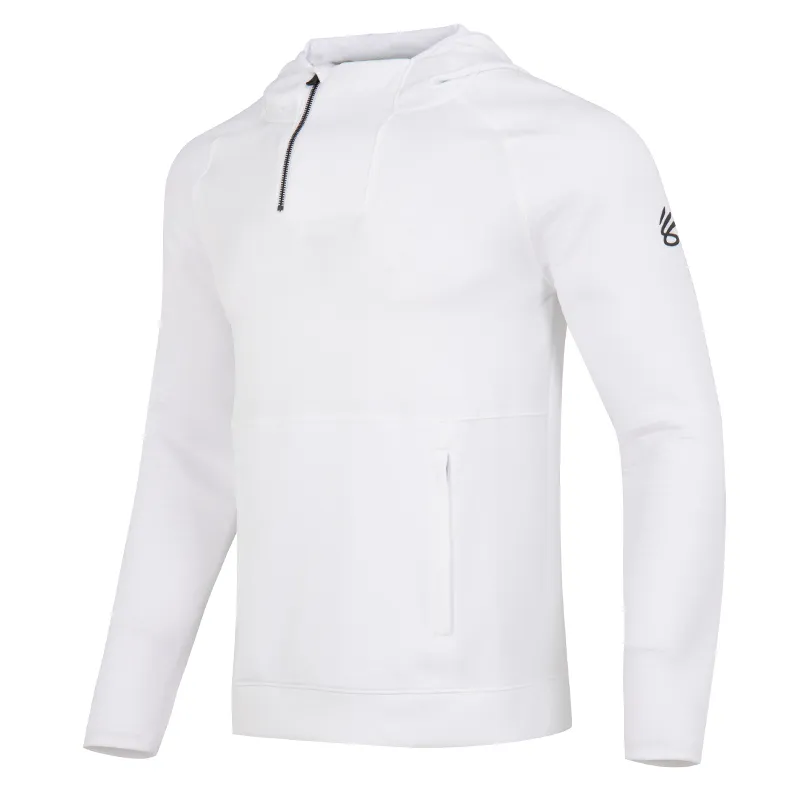 Under Armour Sweatshirts Men's White Hooded Moderate Other