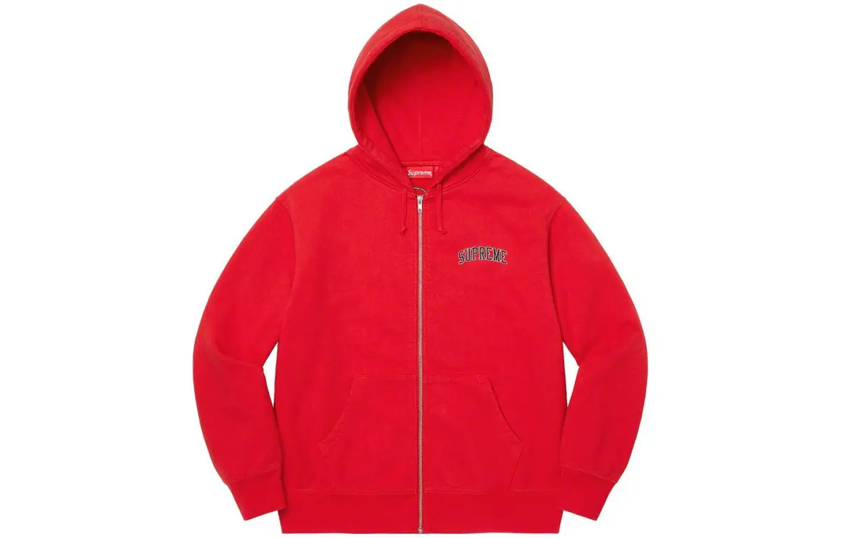 Supreme Doughboy Zip Up Hooded Sweatshirt