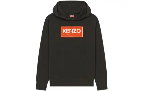 【Previous Season】logo-print cotton hoodie