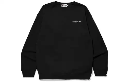 A BATHING APE Sweatshirts Men's Crew Neck Moderate Regular