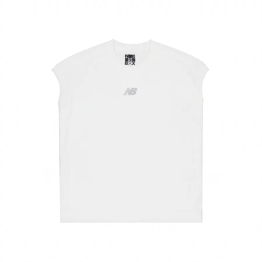 New Balance New Balance SS23 9BOX T Shirt Unisex White