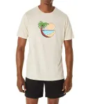 Asics PALM In THE SUN T Shirt Unisex White