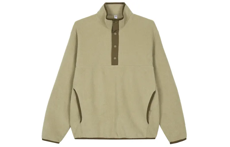 UNIQLO Sweatshirt Men's Dark Beige