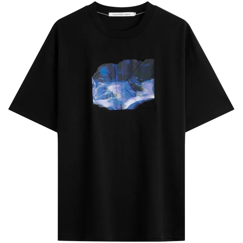 CALVIN KLEIN T Shirt Unisex Space Black