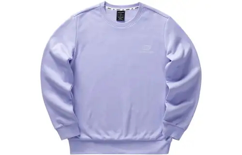 Skechers Sweatshirts Unisex Sweet Lavender Crew Neck Thickened Regular