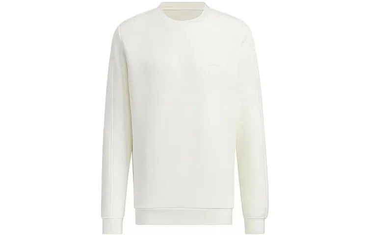 Adidas Sweatshirts Men's White Crew Neck Moderate Other