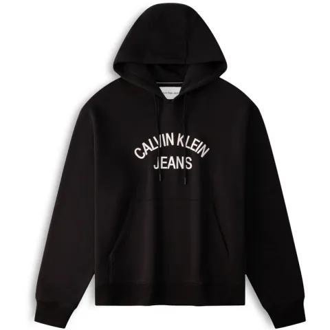 Calvin Klein Sweatshirts Unisex Hooded Moderate Regular