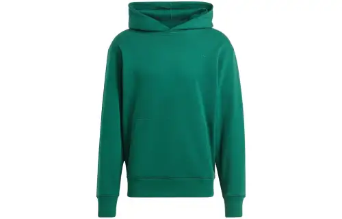 Adidas Originals Sweatshirts Men's Green Hooded Moderate Regular