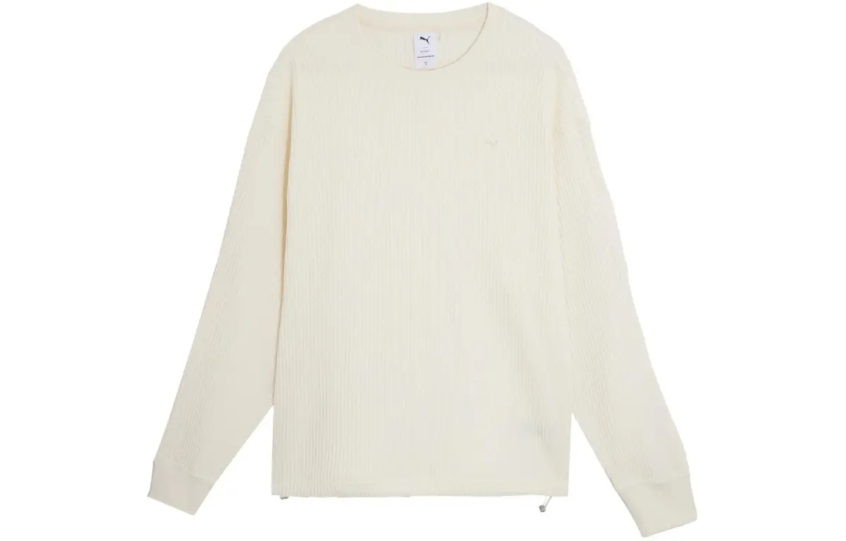 PUMA Sweatshirts Unisex White Crew Neck Moderate Other