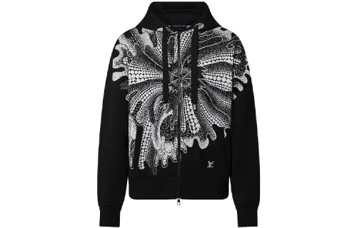 LOUIS VUITTON X Yayoi Kusama Psychedelic Flower Zipped Hoodie
