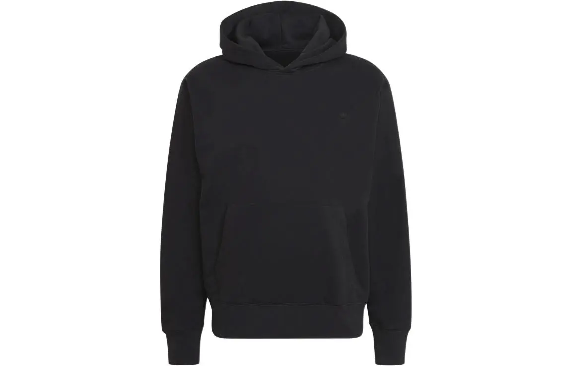 Adidas Originals Sweatshirts Men's Black Hooded Moderate Regular