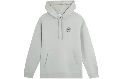 PUMA CLASSICS HOODIE Sweatshirt Unisex Light Gray