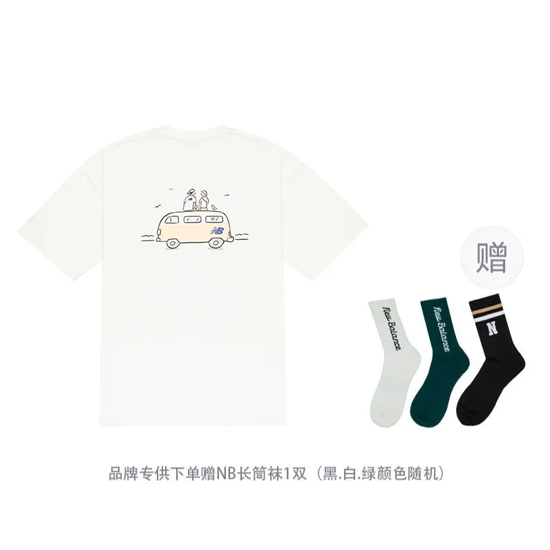 New Balance x PK SHEJISHILIANMINGKUAN T Shirt Unisex White