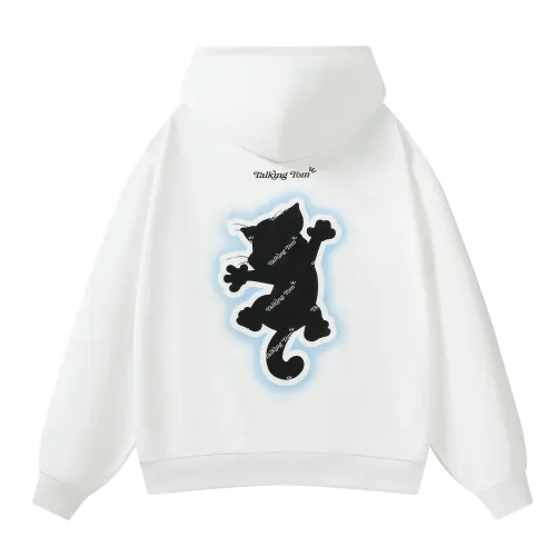 TALKING TOM Sweatshirts Unisex Hooded Moderate Regular