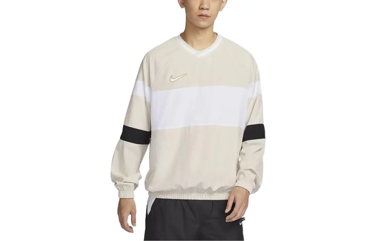 Nike Dri Fit Academy Sweatshirt Men's Light Rosewood Umber