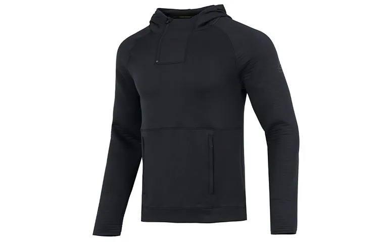 Under Armour Curry Playable Sweatshirts Men's Black Hooded Moderate Straight Fit