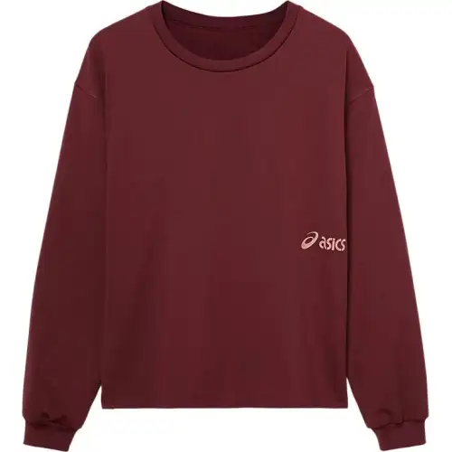 Asics AW24 GRAPHIC LONG SLEEVE TEE T Shirt Unisex Red