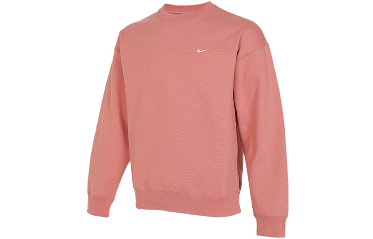Nike Solo Swoosh As M Nk Flc Crw Sweatshirt Men's Pink