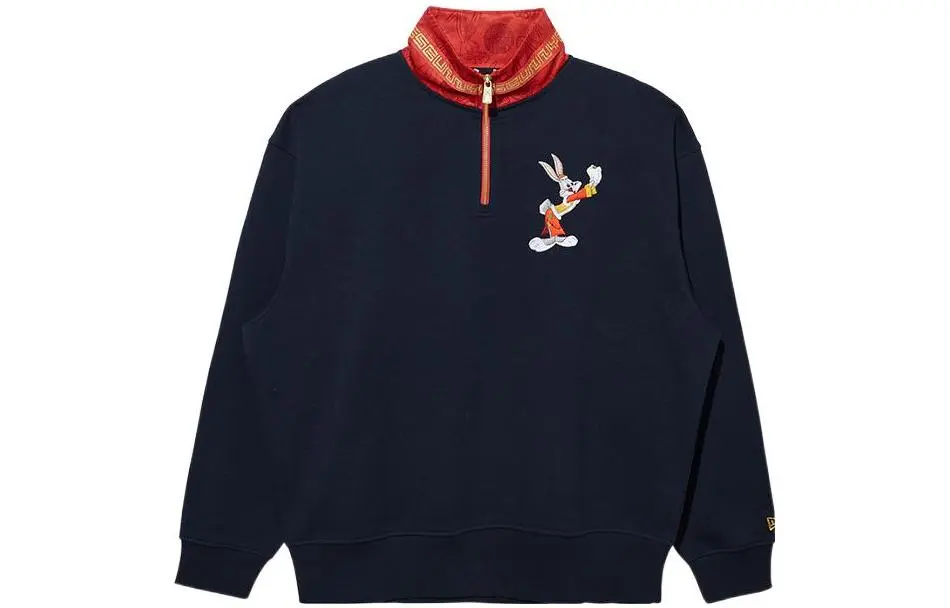 New Era Sweatshirt Unisex Navy Blue