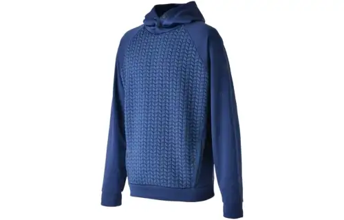 New Balance RWTech Heatloft Sweatshirts Men's Blue Hooded Moderate Regular