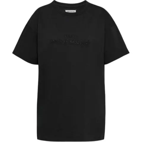 Maison Margiela Logo Embroidered Crewneck T Shirt