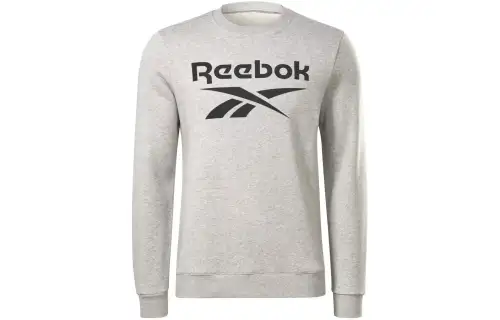 Reebok RI FLC BIG LOGO CREW Sweatshirt Men's Light Gray
