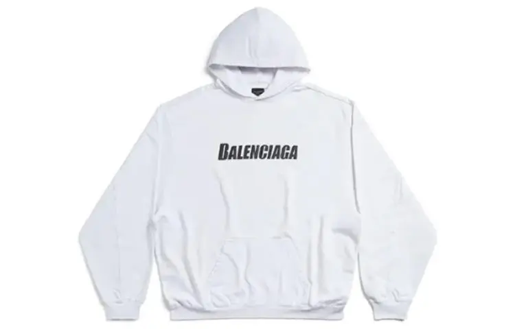 【Previous Season】Destroyed logo-print hoodie