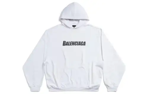 【Previous Season】Destroyed logo-print hoodie