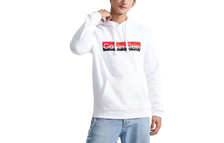 CALVIN KLEIN Sweatshirt Men's Moon White