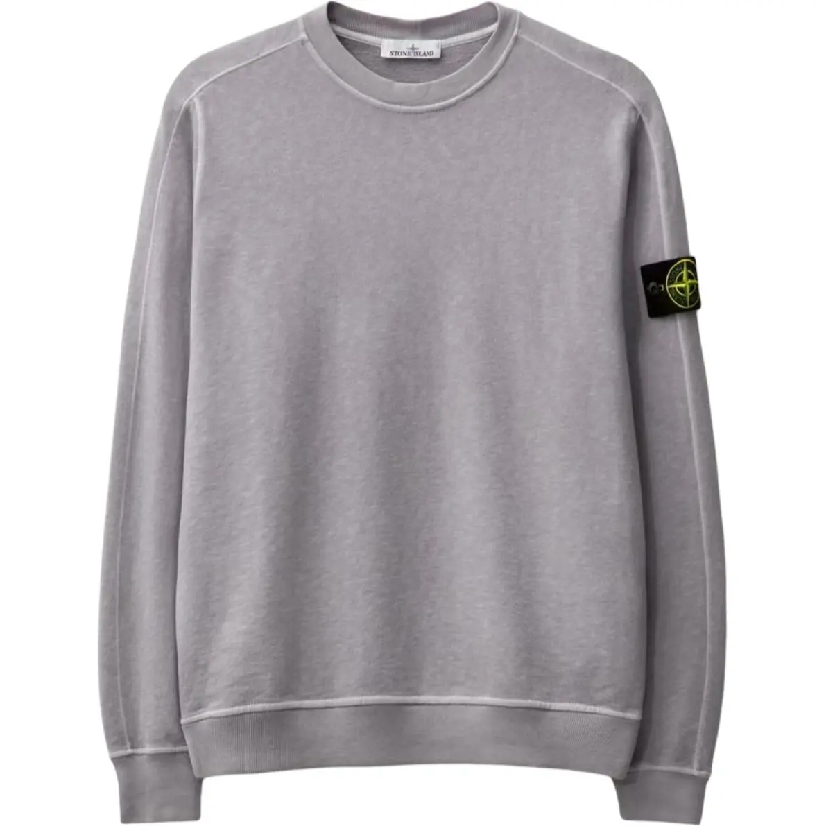 STONE ISLAND Compass Badge Crewneck Sweatshirt