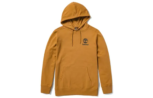 Timberland Sweatshirts Men's Wheat Black Hooded Moderate Regular