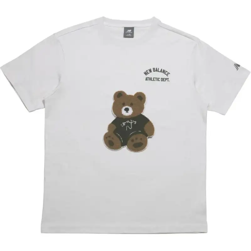 New Balance T Shirt Unisex Ecru