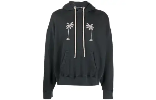 Palm Angels graphic-print cotton hoodie