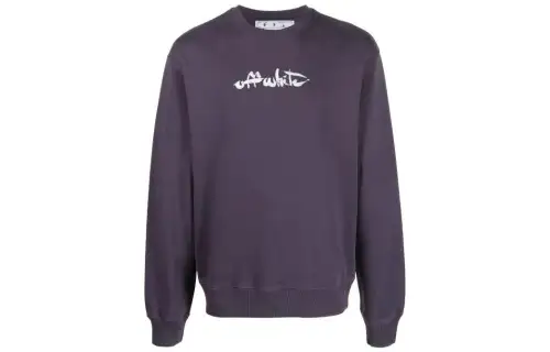 OFF WHITE Sweatshirt Men's Purple