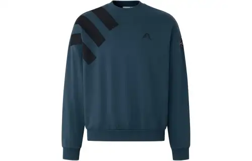 adidas originals Men's Ae Foundation Crew Sweatshirt Blue