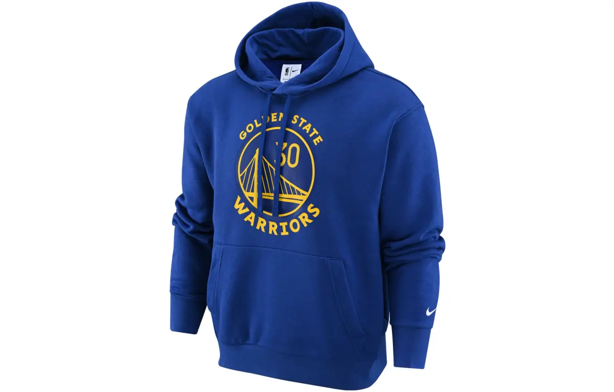 Nike Sweatshirts Men's Blue Hooded Thickened Regular