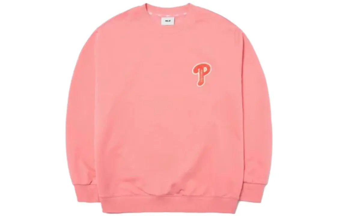 MLB Sweatshirt Unisex Orange Pink