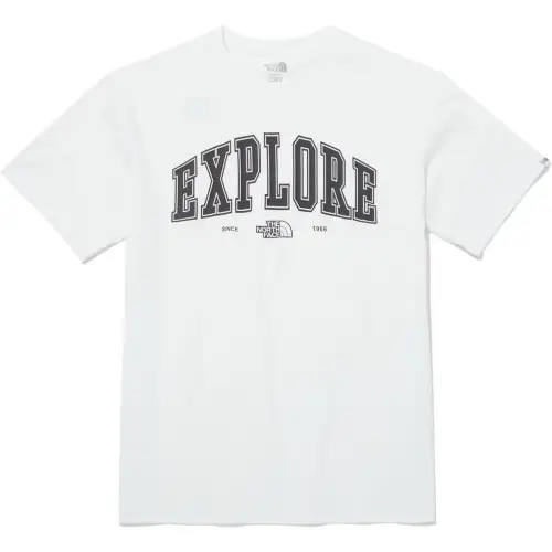 THE NORTH FACE EXPLORER T Shirt Unisex White
