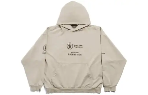 Balenciaga Sweatshirt Unisex Khaki