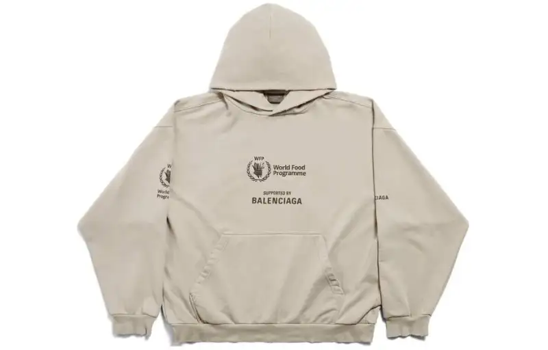 Balenciaga Sweatshirt Unisex Khaki