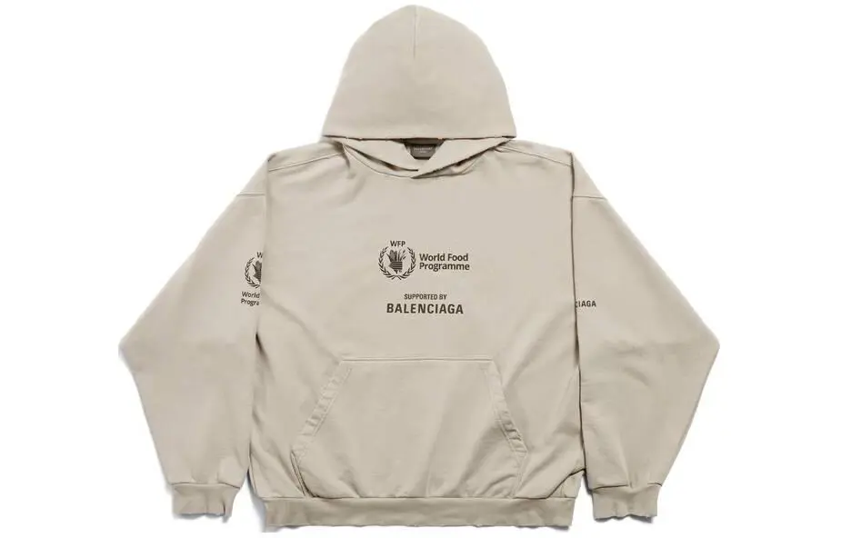 Balenciaga Sweatshirt Unisex Khaki