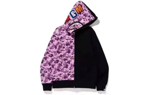 A BATHING APE Sweatshirt Men's Purple