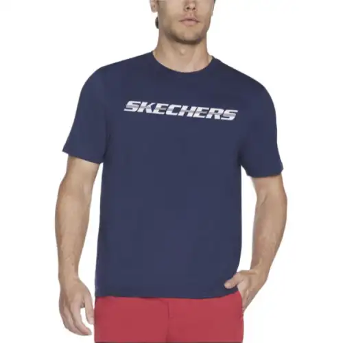 Skechers T Shirt Men's Marine Blue