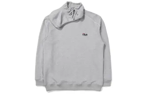 FILA Sweatshirts Men's Gray Hooded Moderate Regular