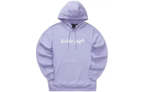 Skechers Sweatshirts Unisex Light Purple Hooded Moderate Other