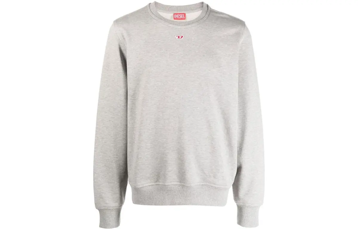 DIESEL S-Ginn-D Logo-appliqué Sweatshirt