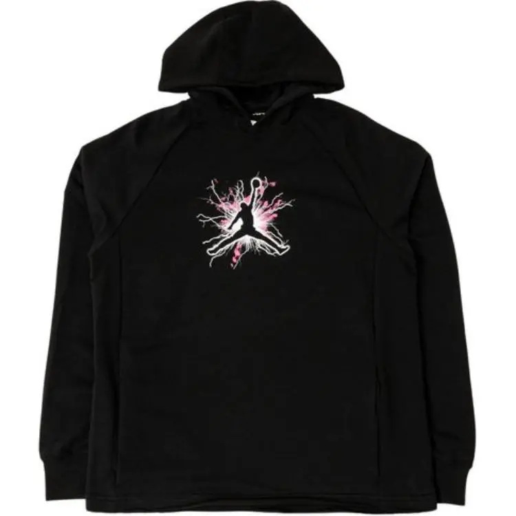 Jordan Sweatshirts Men's Black Hooded (Non-detachable) Moderate Other